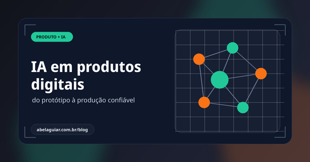 IA em produtos digitais: do protótipo à produção